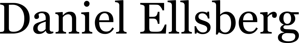 Daniel Ellsberg's Website